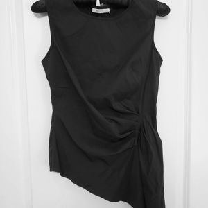 Bailey 44 Black Sleeveless Blouse w. Detail